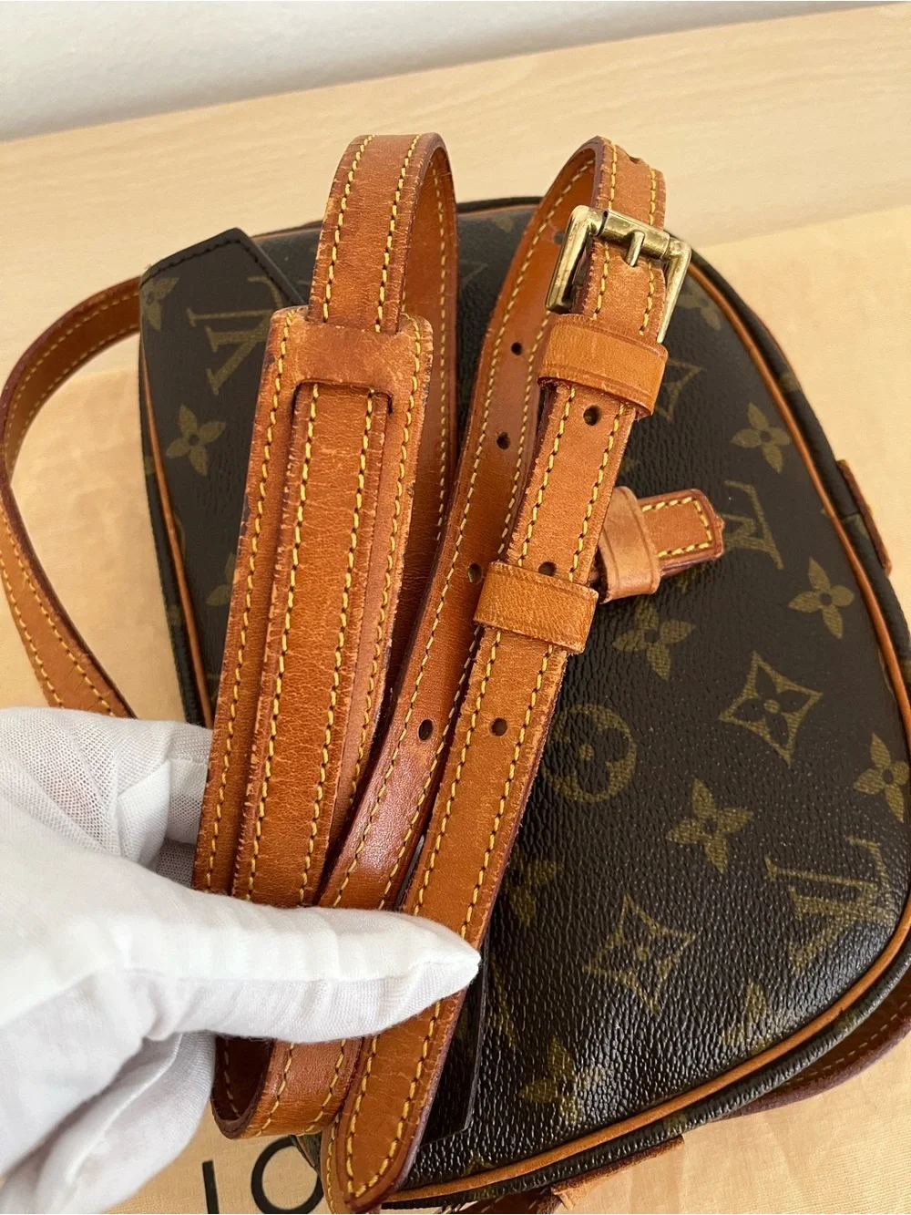 Louis Vuitton Monogram Jeune Fille PM Crossbody Pre 1982 Extremely Rare